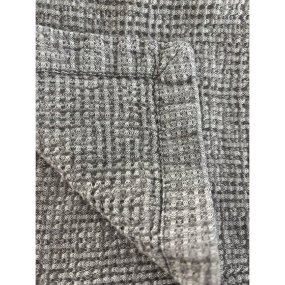 Williams Sonoma waffle weave Cloth Napkins 17" Gray Set Of 4 - Picture 3 of 8